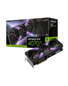 PNY GeForce RTX 4070 Ti 12GB XLR8 Gaming VERTO EPIC-X RGB Overclocked Triple Fan VCG4070T12TFXXPB1-O PCIExp 12GB Graphic Card Japanese version