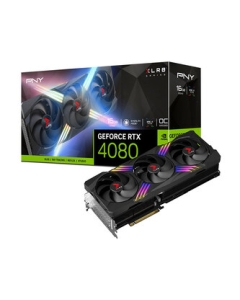 PNY GeForce RTX 4080 16GB XLR8 Gaming VERTO EPIC-X RGB Overclocked Triple Fan VCG408016TFXXPB1-O PCIExp 16GB Graphic Card Japanese version