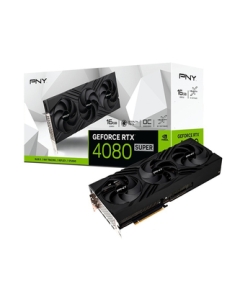 PNY GeForce RTX 4080 SUPER 16GB OC LED Triple Fan VCG4080S16TFXPB1-O PCIExp 16GB Graphic Card Japanese version