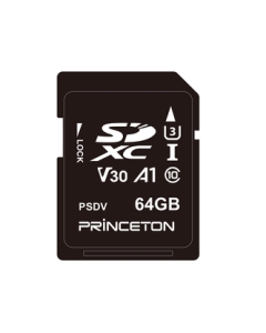 Princeton PSDV-64G 64GB black SD Card Japanese version