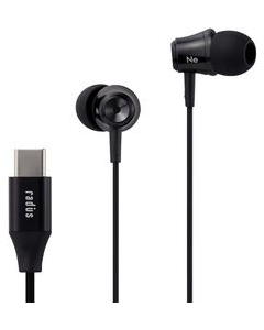 radius HP-NEL11CK black Earphone Headphone Japanese version