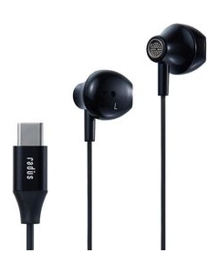 radius HP-NEL12CK black Earphone Headphone Japanese version