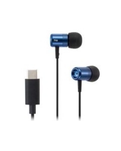 radius HP-NEL21CB Blue Earphone Headphone Japanese version