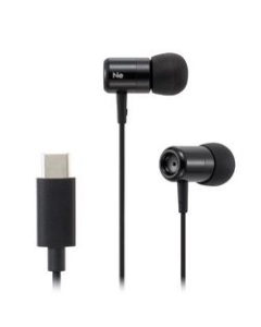 radius HP-NEL21CK Black Earphone Headphone Japanese version