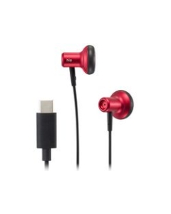 radius HP-NEL22CR Red Earphone Headphone Japanese version