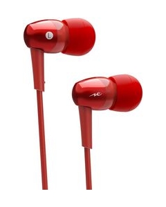 radius Ne EXTRA HP-NX10R red Earphone Headphone Japanese version