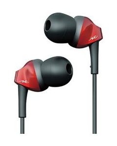 radius Ne HP-NEF21R red Earphone Headphone Japanese version