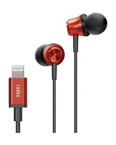 radius Ne HP-NEL11R red Earphone Headphone Japanese version