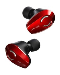 radius Ne VOLT HP-V500BTR red Earphone Headphone Japanese version