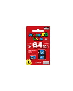 Range Life Switch microSD card UHS-I 64GB RL-SW5161 Videogame Accessory Japanese version