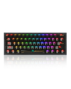 REDRAGON K617CTB-RGBTI clear axis clear black Keyboard Japanese version