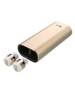 ROA International Beat-in Power Bank gold Earphone Headphone Japanese version