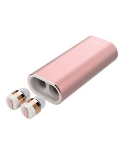 ROA International Beat-in Power Bank Rose gold Earphone Headphone Japanese version