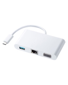 Sanwa Supply AD-ALCMVL white USB Hub Japanese version