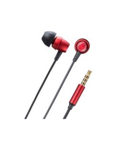 SANWA SUPPLY MM-HS707R red Earphone Headphone Japanese version