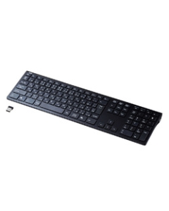 Sanwa Supply SKB-WL33BK Black Keyboard Japanese version