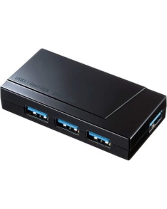 Sanwa Supply USB-3H417BK Black USB Hub Japanese version