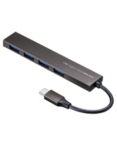 Sanwa Supply USB-3TCH25S silver USB Hub Japanese version