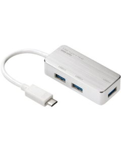 Sanwa Supply USB-3TCH2S silver USB Hub Japanese version