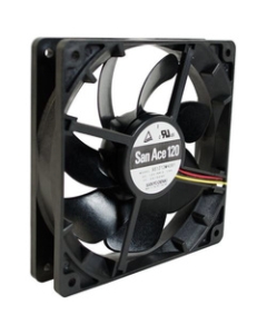 SANYO DENKI SF12-S5 black Case Fan Japanese version