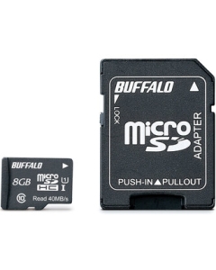 Buffalo RMSD-008GU1SA 8GB SD Card Japanese version