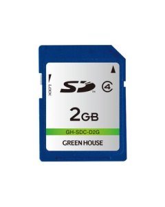 Green House GH-SDC-D2G 2GB SD Card Japanese version