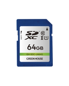 Green House GH-SDC-UA64G 64GB SD Card Japanese version