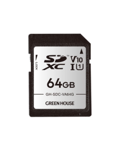 Green House GH-SDC-VA64G 64GB SD Card Japanese version