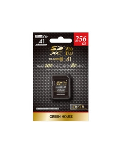 Green House GH-SDC-ZA256G 256GB SD Card Japanese version