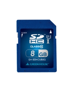 Green House GH-SDHCUB8G 8GB SD Card Japanese version