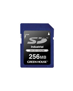 Green House GH-SDI-XSA256 256MB SD Card Japanese version