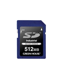 Green House GH-SDI-XSA512 512MB SD Card Japanese version