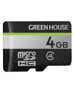 Green House GH-SDM-D4G 4GB SD Card Japanese version