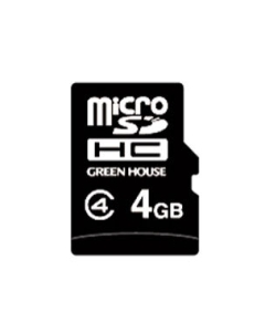 Green House GH-SDMI-WMA4G 4GB SD Card Japanese version