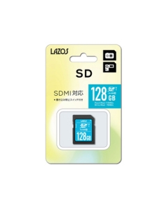 Leader media techno Lazos L-128SDX10-U3 128GB SD Card Japanese version