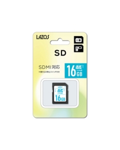 Leader media techno Lazos L-16SDH10-U1 16GB SD Card Japanese version