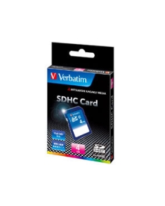 Mitsubishi Chemical Media Verbatim SDHC4GJVB1 4GB SD Card Japanese version