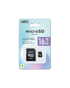 Reader Media Techno Lazos L-16MSD10-U1 16GB SD Card Japanese version