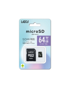 Reader Media Techno Lazos L-64MSD10-U3 64GB SD Card Japanese version