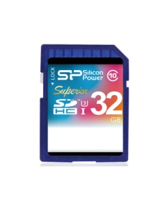 Silicon Power SP032GBSDHCU3V10 32GB SD Card Japanese version