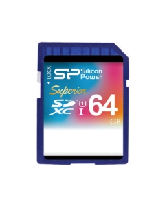 Silicon Power SP064GBSDXCU1V10 64GB SD Card Japanese version