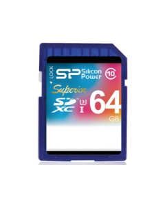 Silicon Power SP064GBSDXCU3V10 64GB SD Card Japanese version