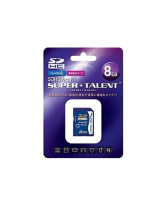 SUPER TALENT ST08SDC10 8GB SD Card Japanese version