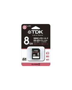 TDK T-SDHC8GB4 8GB SD Card Japanese version