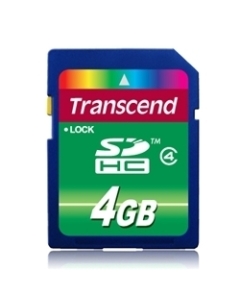 Transcend TS4GSDHC4 4GB SD Card Japanese version