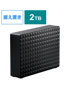 SEAGATE SGD-MY020UBK Black External Hard Drive Japanese version