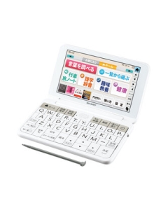 SHARP Brain PW-AA2-W white Electronic Dictionary Japanese Version