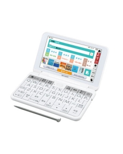 SHARP Brain PW-SH7-W white Electronic Dictionary Japanese Version