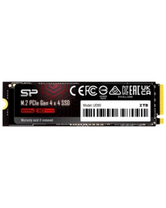 Silicon Power PCIe Gen 4x4 UD90 SP02KGBP44UD9005  SSD Japanese version