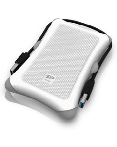 Silicon Power SP020TBPHDA30S3W White External Hard Drive Japanese version